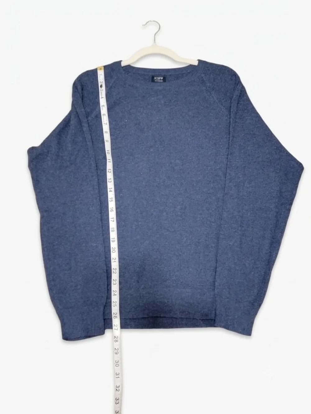 J. Crew Men's Navy Crewneck Sweater